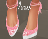 Pink/White Stilettos