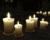 Circle Floor Candles W