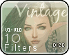  !Dz. 10 Vintage Filters