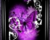 ~S~Purple Butterfly w/h