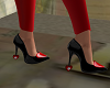 VALARIE BLK HEART SHOES