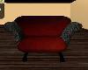 {JN} Black/Red Chair