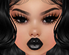 $ Dolly Head Lips Black