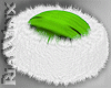 Ms Grinchy Green Fur Hat