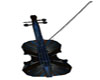 Blue Elegant Violin
