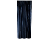 Blue velvet curtain