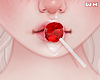 w. Red Lollipop