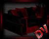 {D} RedBlack Couch
