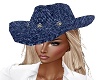 Denim Blue CowGirl Hat