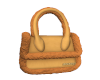 chquito fur bag - toffee