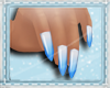 [E]Dipped In Blue Nails
