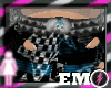 EMO scene capri pants