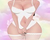 A| Sexy white lingerie