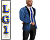 LG1 Blk & Blue Suit