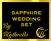 SAPPHIRE WEDDING SET
