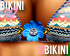 Blue Bikini Flower