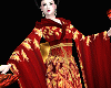 red & gold kimono - F