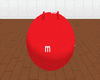 KK Red m&m Bounce ball
