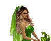 new green wedding flower