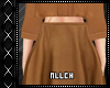 N l Leather Brown Skirt