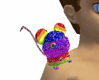Sparkle Rainbow Rat