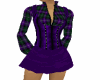 Purple w/ purple corset