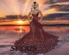 LONG WINEDRESS