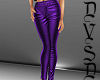Purple Leather Pants