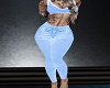 Blue Sweat Pants