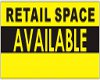 Retail Space Sign