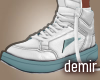 [D] ME white sneakers