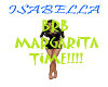 Margarita Time BRB Sign