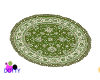 Sage green rug