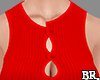 Ribbed Crop Red