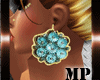 MP Ritz Blue Earrings
