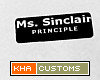 Sinclair Principle Tag