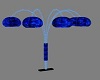 Blue Elegant Floor Lamp