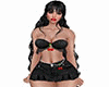 cherry outfit-dark gray