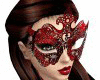 )Crimson Filligree Mask(