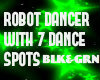 ROBOT DANCER BLK&GRN