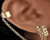 Vday Heart Earrings 24K