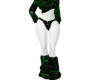 Green goth set