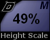 D► Scal Height *M* 49%