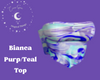 Bianca Purp/Teal Top