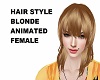 HAIRSTYLE BLONDE ANIM F