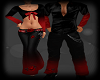 Red Fade Couple Top -F