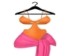 Beach Orange/Pink  Dress