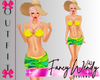 Hot Tropic Outfit -Lemon