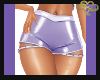 Purple Glossy Hotpants