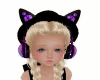 Animated Cat Dj Headset
